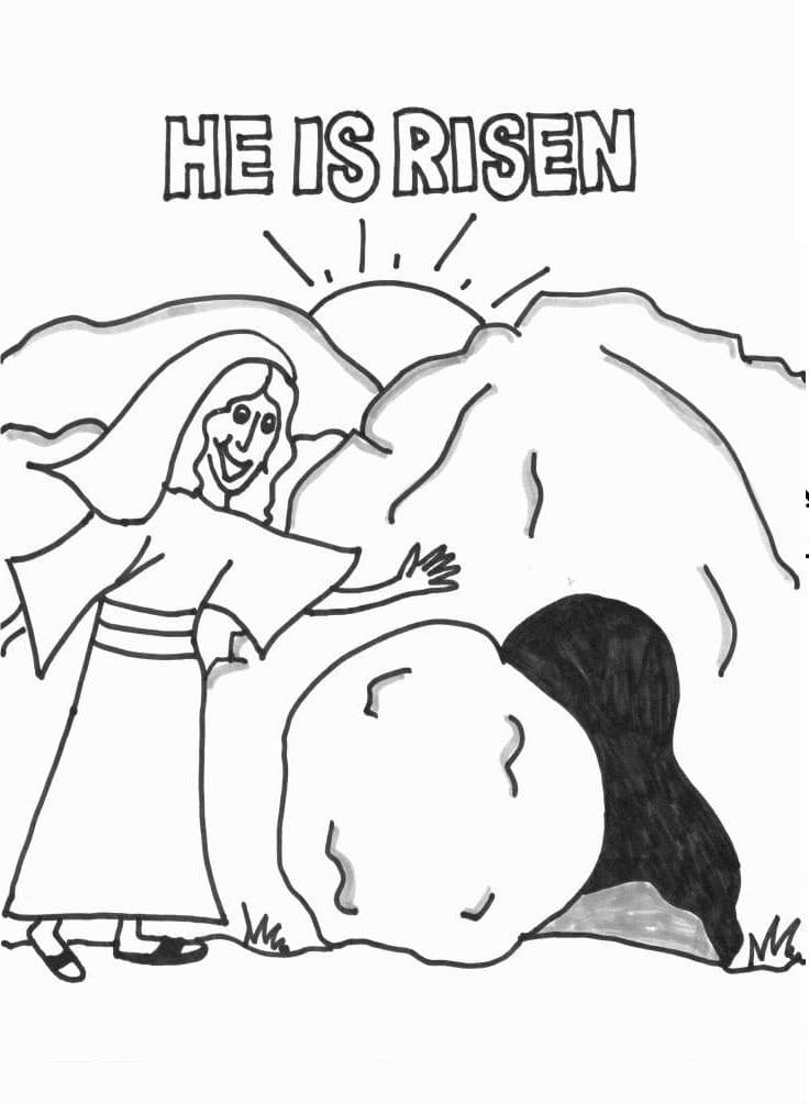 He Is Risen 12 Coloring Page Free Printable Coloring Pages For Kids
