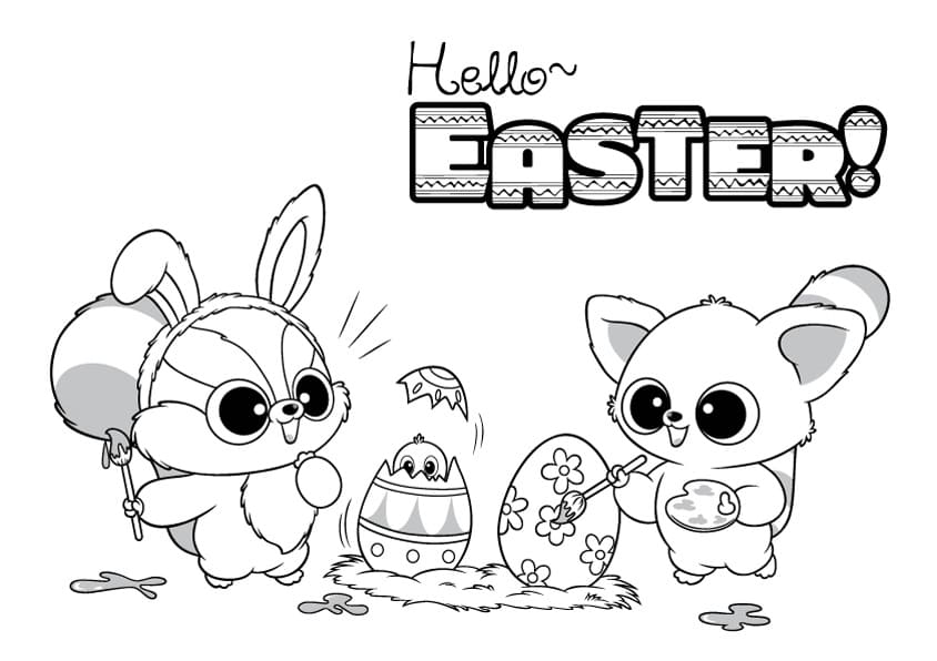Hello Easter YooHoo and Friends
