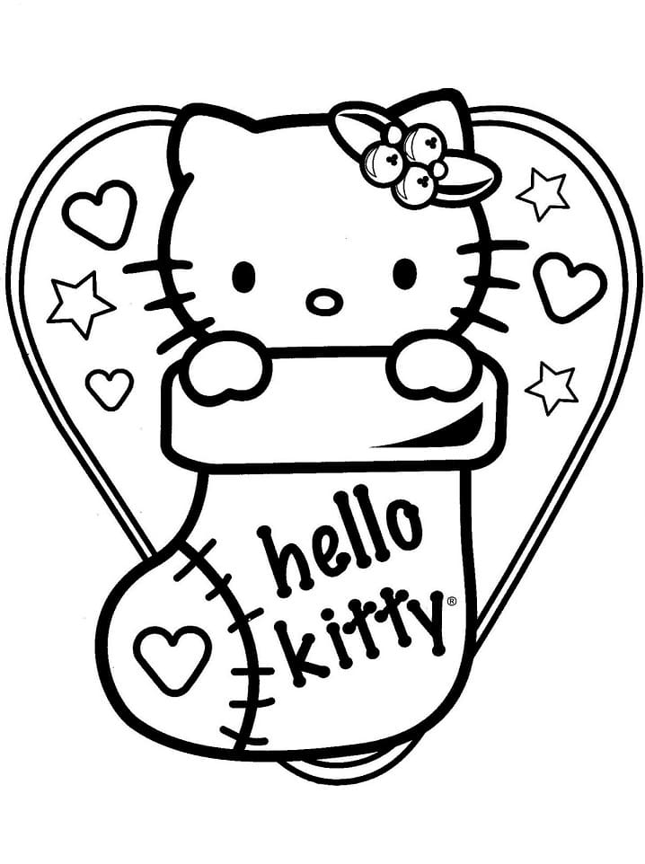 Hello Kitty Sock
