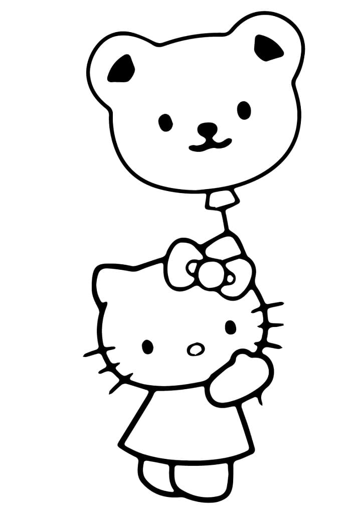 Hello Kitty and Balloon