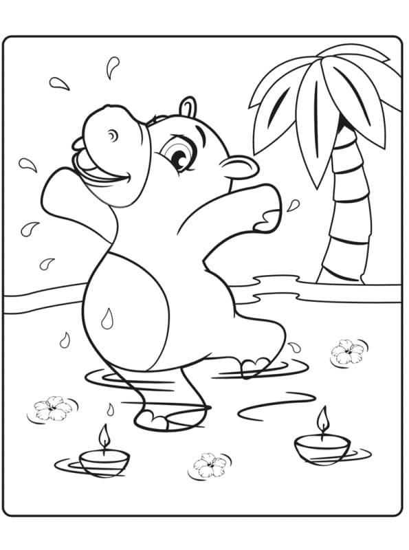 Francesca the Poodle Washimals Coloring Page - Free Printable Coloring