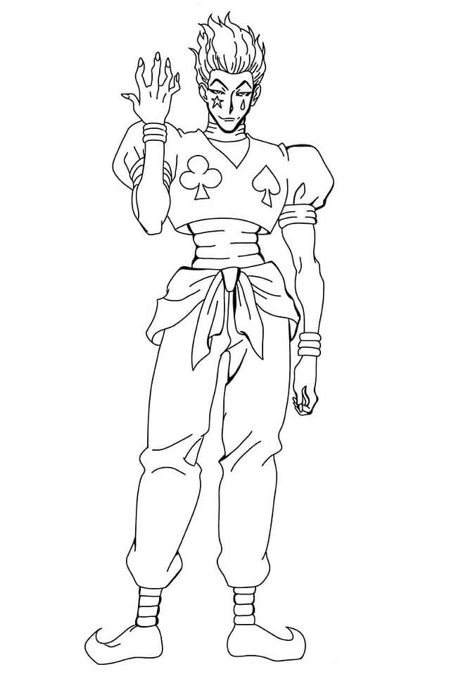 Hunter x Hunter Coloring Pages   Free Printable Coloring Pages for Kids
