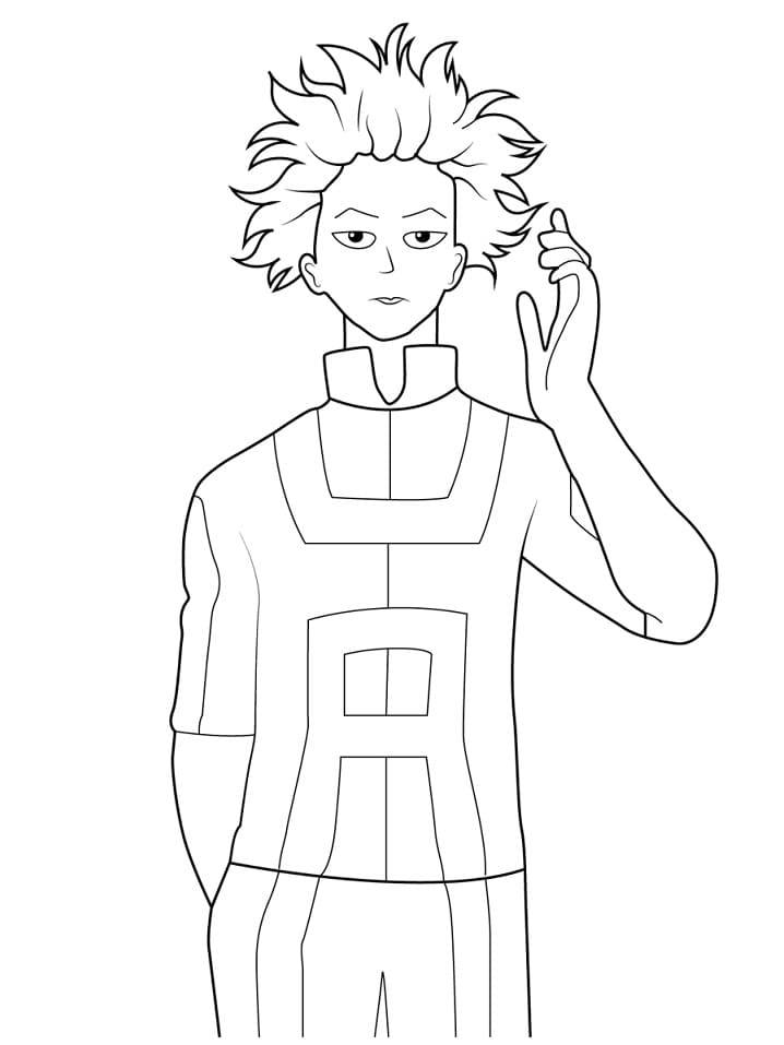 Hitoshi Shinso Coloring Pages - Free Printable Coloring Pages for Kids