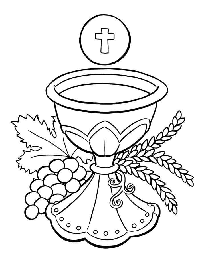 holy eucharist clipart