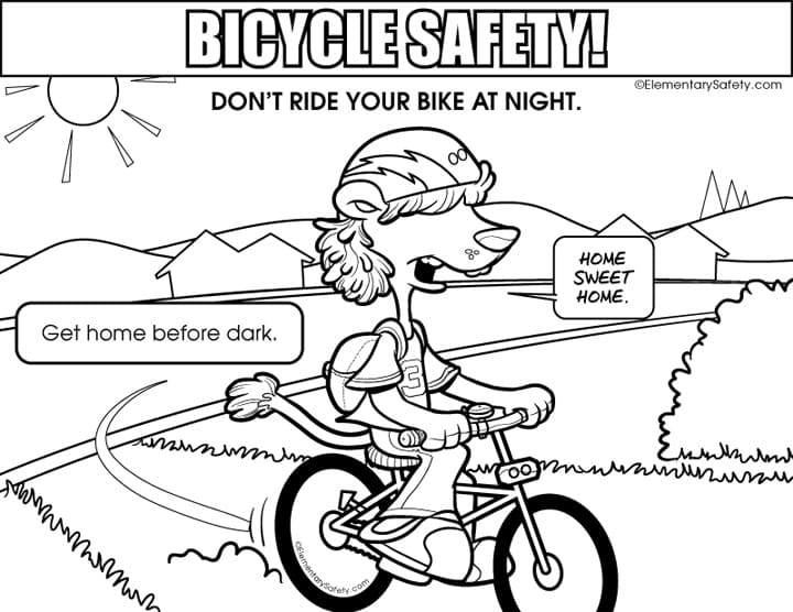 Home Before Dark Bicycle Safety