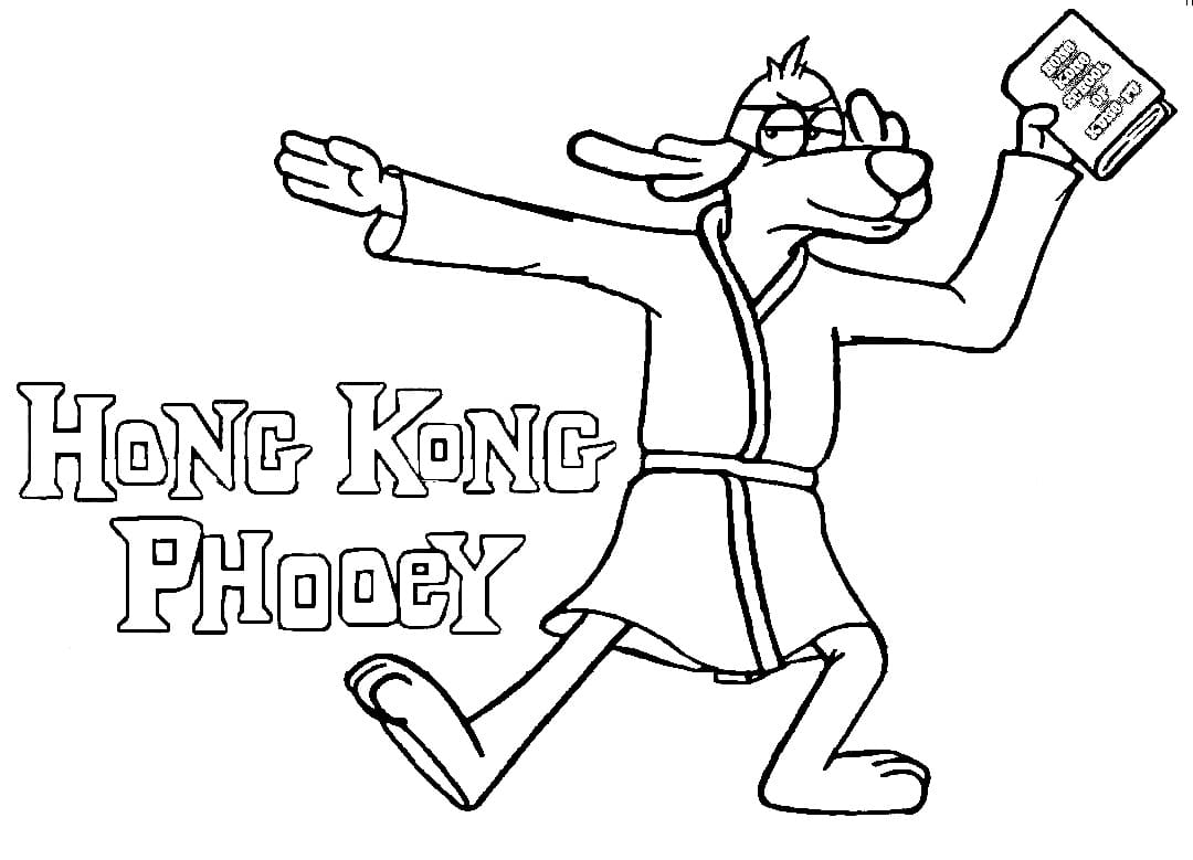Hong Kong Phooey with a Book