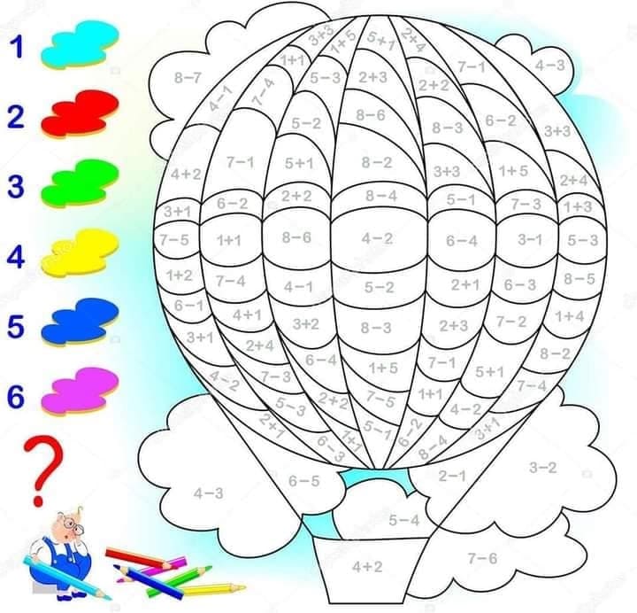 Hot Air Balloon Math