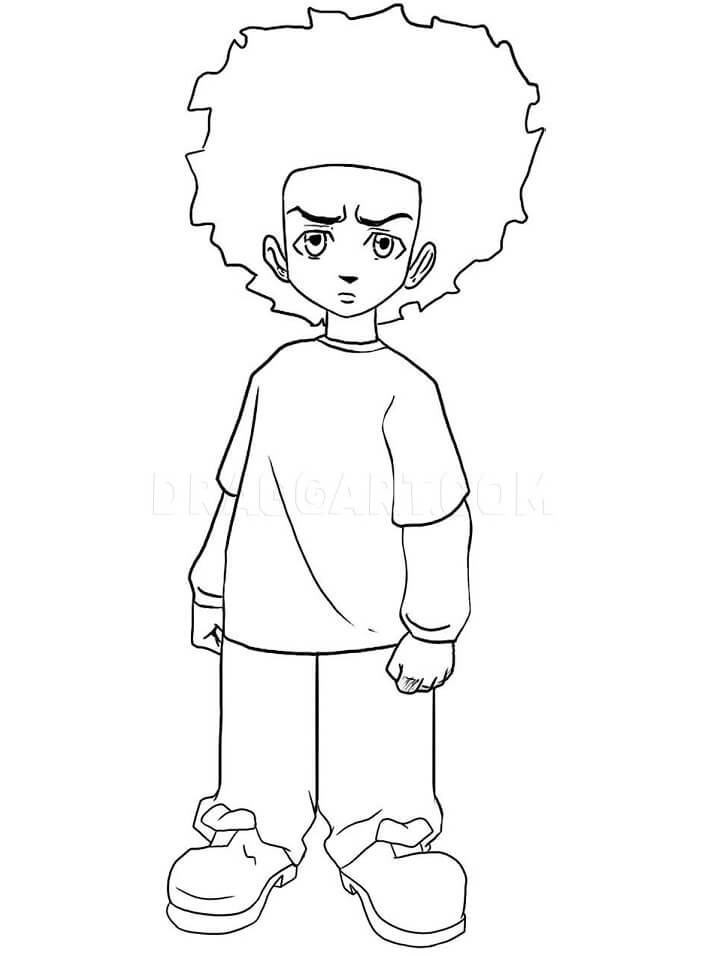 Boondocks Coloring Pages - Free Printable Coloring Pages for Kids