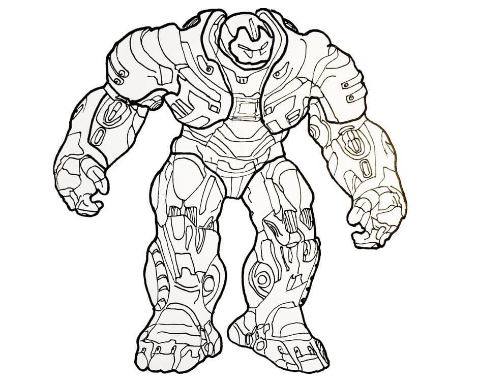 Amazing Hulkbuster Coloring Page Free Printable Coloring Pages For Kids