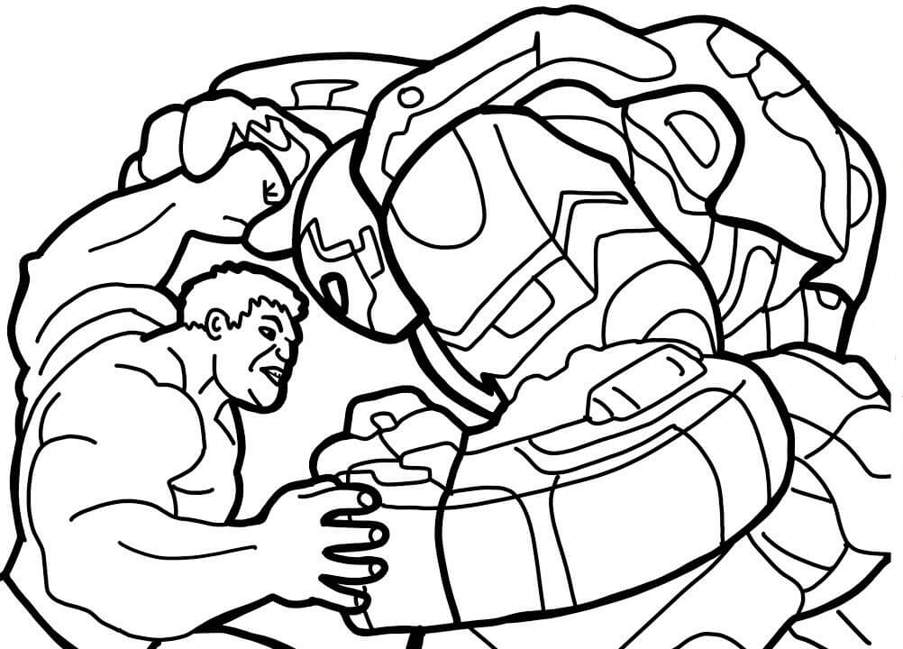 Hulkbuster Coloring Pages - Free Printable Coloring Pages for Kids