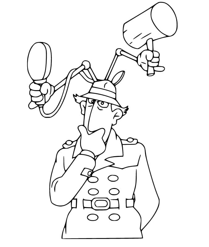 Inspector Gadget with Hammer