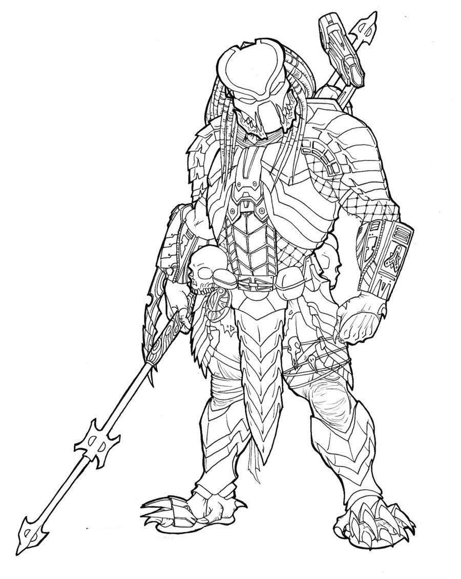 Predator Coloring Pages Free Printable Coloring Pages For Kids