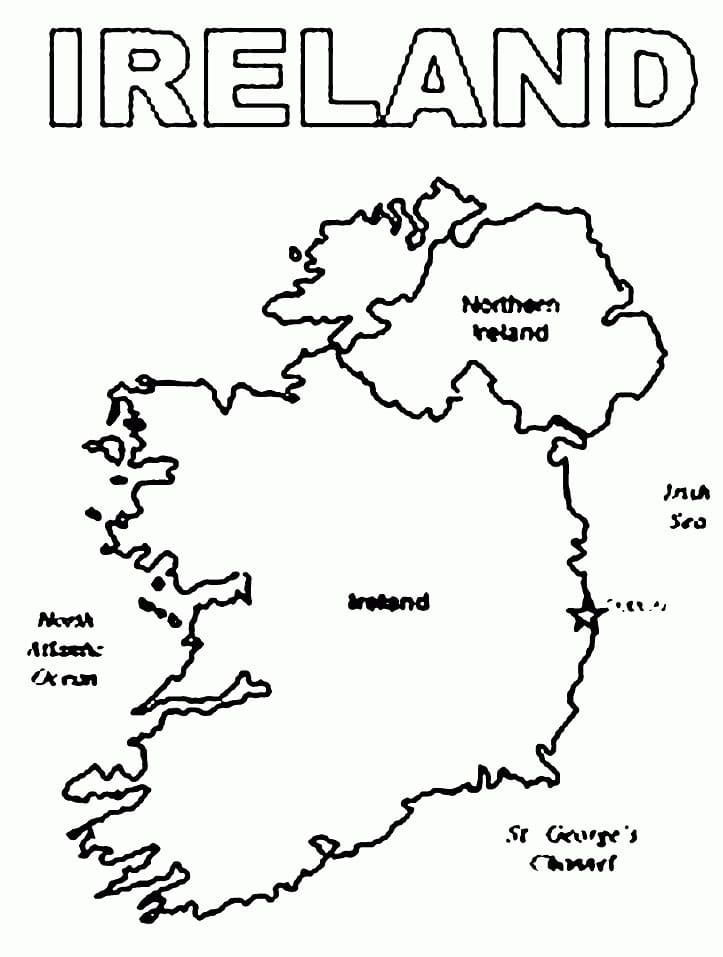 Ireland's Map