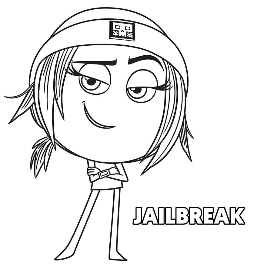 Jailbreak in The Emoji Movie