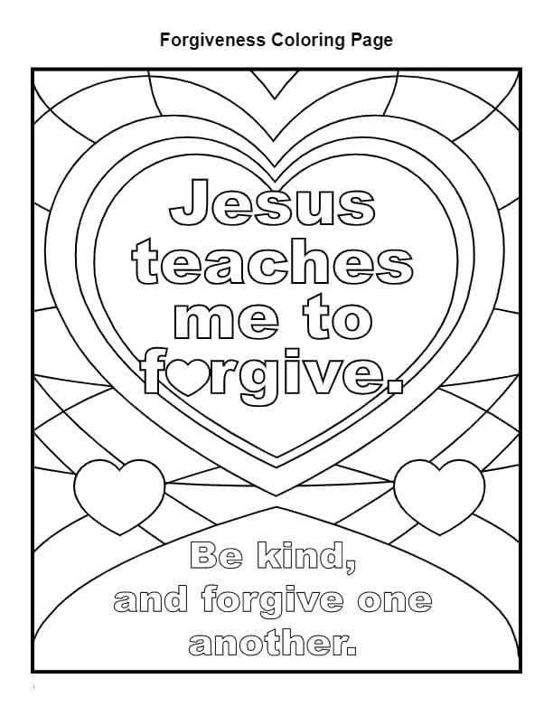 Jesus Teaches Me to Forgive