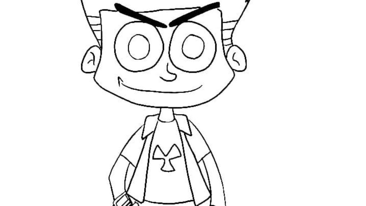 Johnny Test Download And Print Free Coloring Pages For Kids