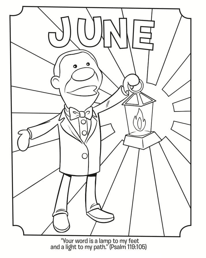 June 7 Coloring Page - Free Printable Coloring Pages for Kids