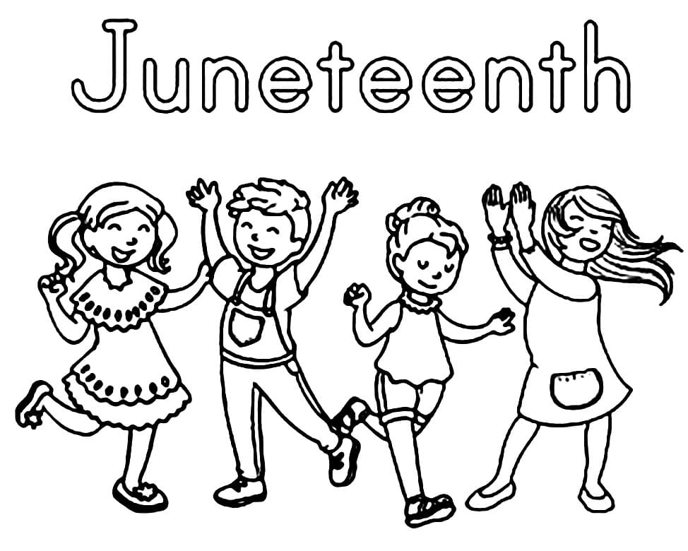 Juneteenth 4 Coloring Page Free Printable Coloring Pages For Kids