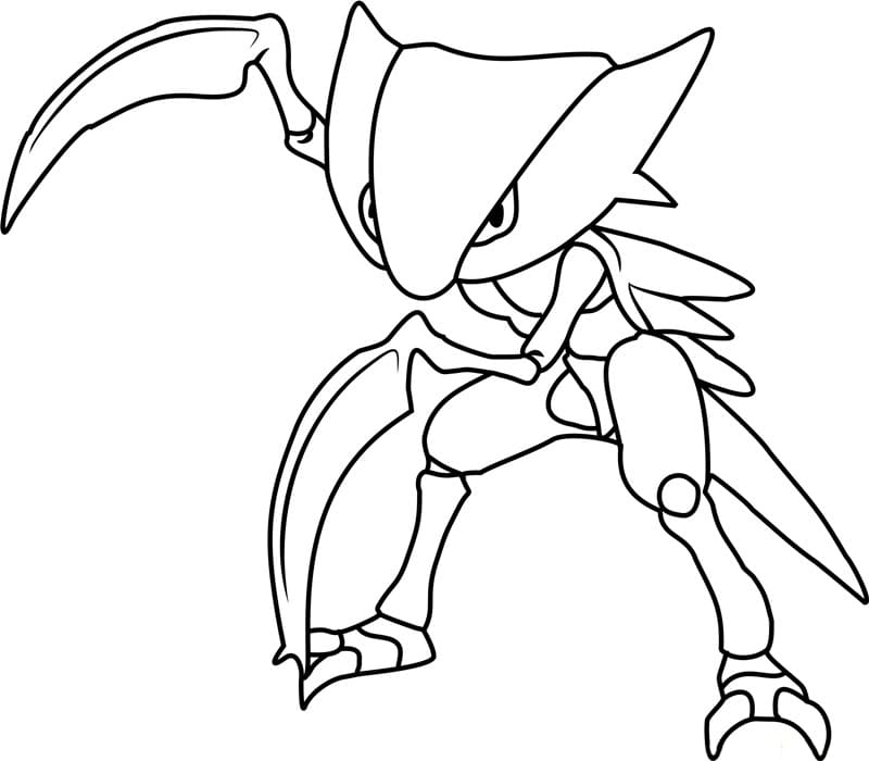 Kabutops Coloring Pages - Free Printable Coloring Pages for Kids