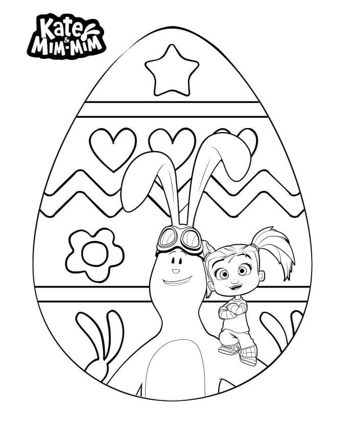 Kate and Mim-Mim Easter Egg