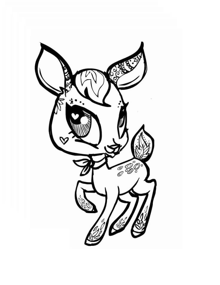 Kawaii Deer
