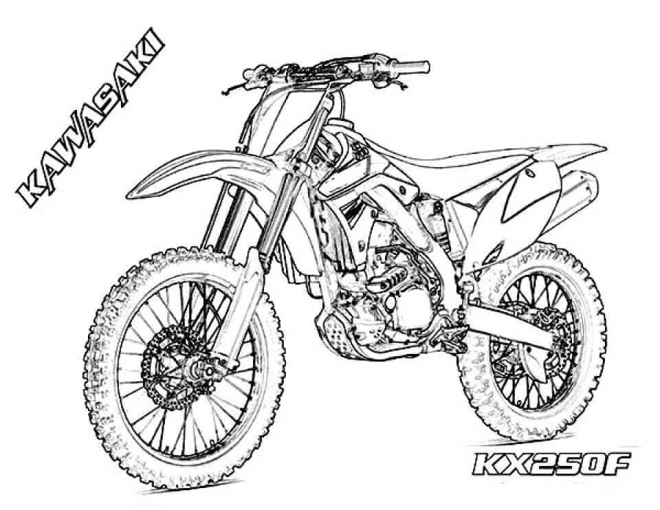Kawasaki KX250F Dirt Bike