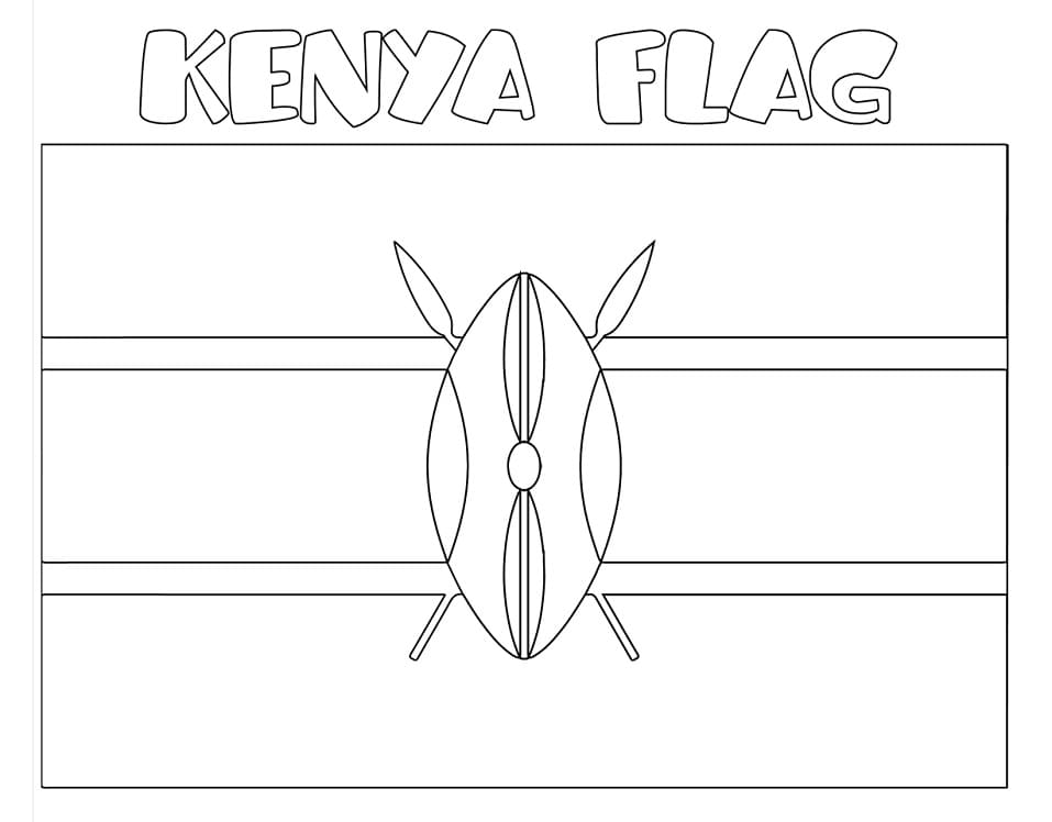 Kenya Flag 1