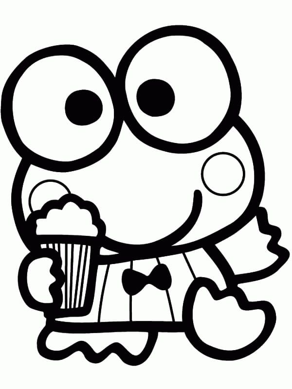 Free Keroppi Coloring Page Free Printable Coloring Pages For Kids