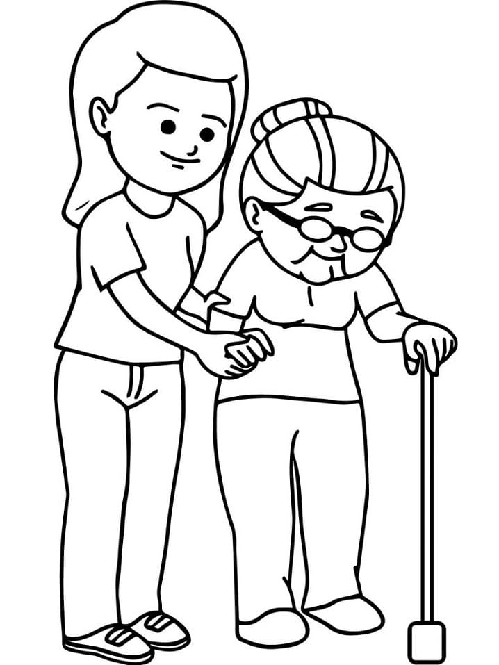 Act Of Kindness Coloring Pages Clip Art Library | Hot Sex Picture