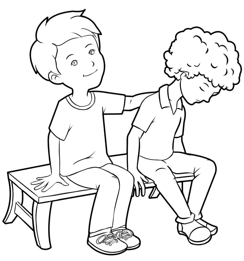 Kindness Coloring Pages - Free Printable Coloring Pages for Kids