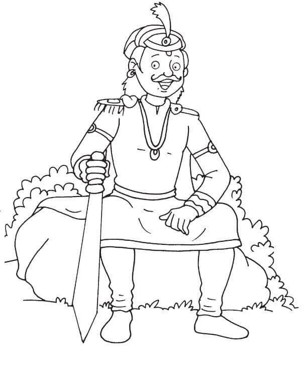 Printable King Coloring Page - Free Printable Coloring Pages for Kids