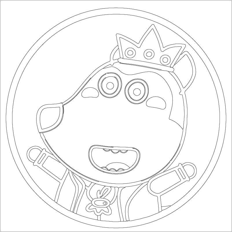 Wolfoo Lucy Coloring Pages - Get Coloring Pages