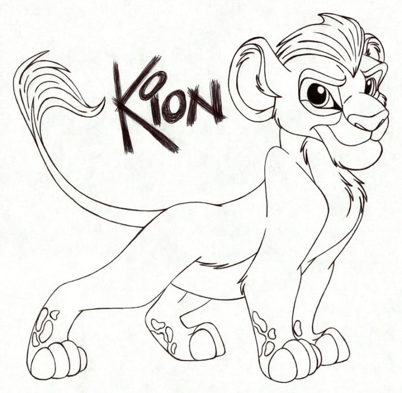 Kion from The Lion Guard