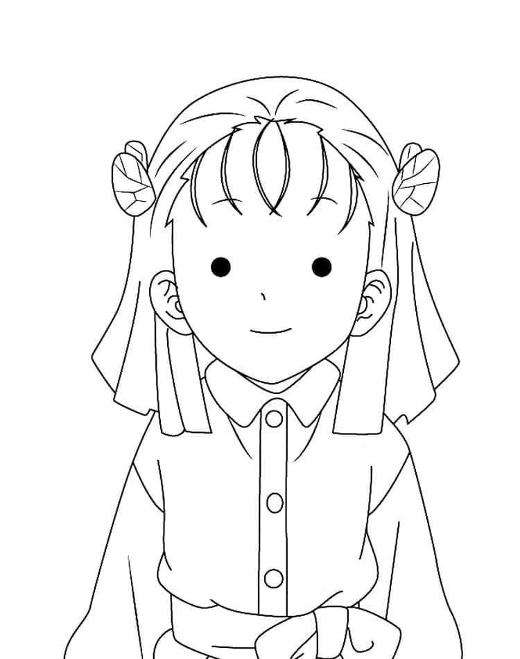 Chibi Demon Slayer Coloring Page - Free Printable Coloring Pages for Kids