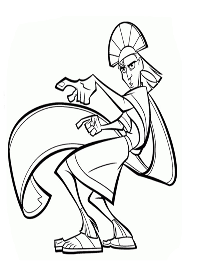 theme song guy coloring page ideas the emperors new groove