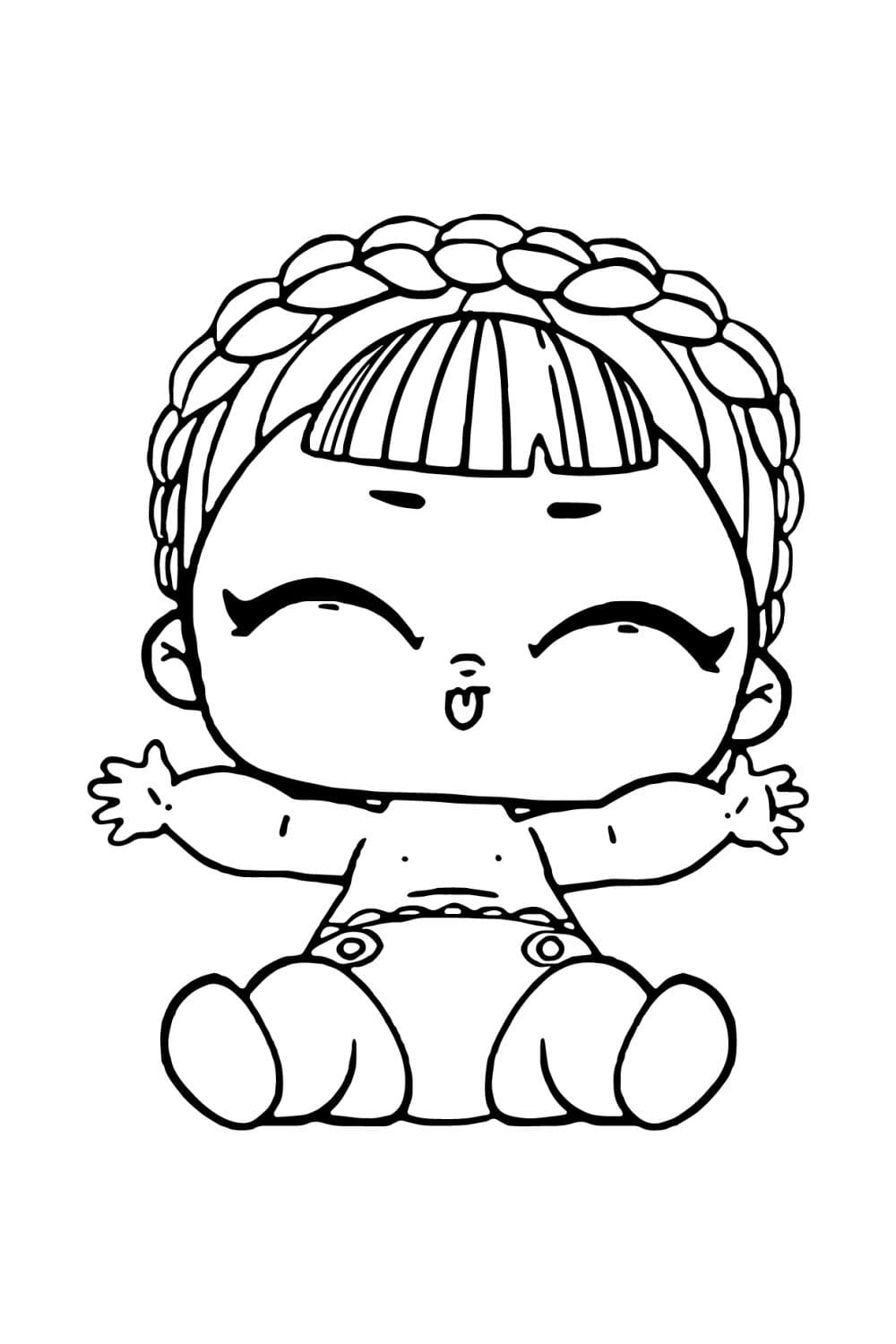 LOL Baby Sonia BB Coloring Page   Free Printable Coloring Pages ...