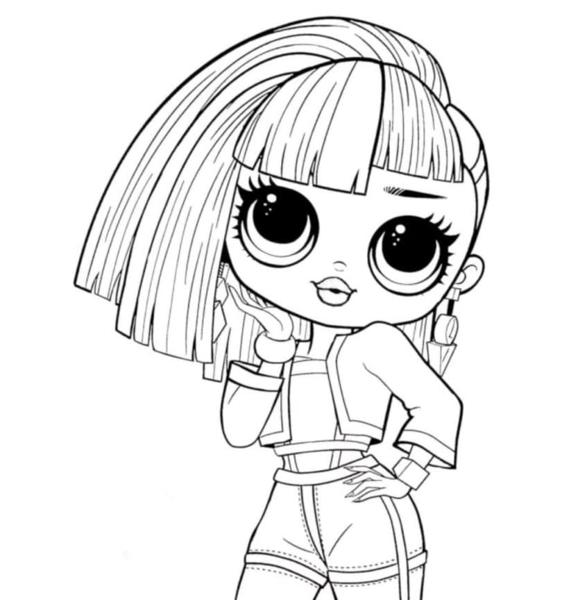 30+ Coloring Page Lol Dolls Background