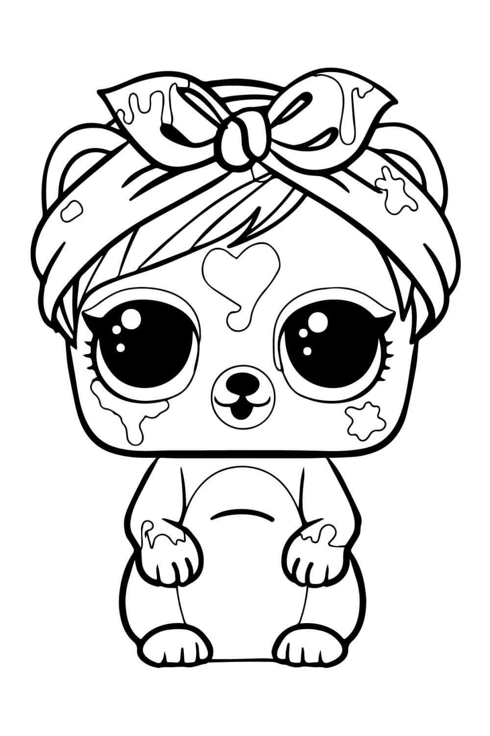 LOL Pet Squirrel Splashes Coloring Page   Free Printable Coloring ...