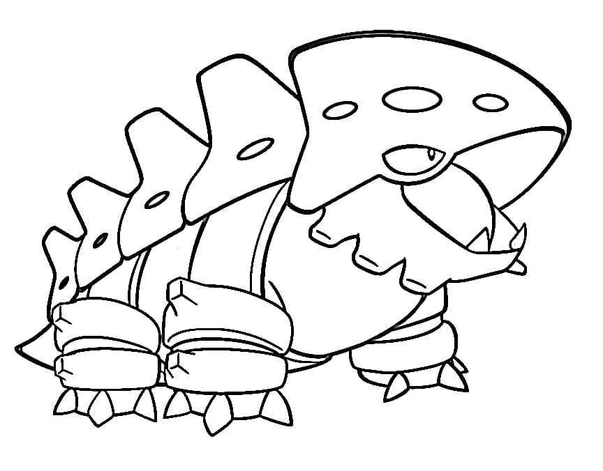 lairon coloring page pdf pokemon