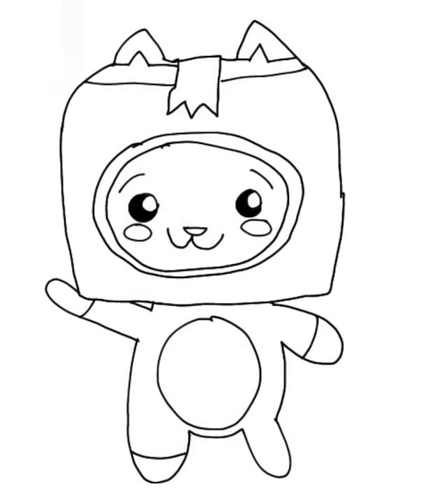 LankyBox Coloring Pages Printable for Free Download