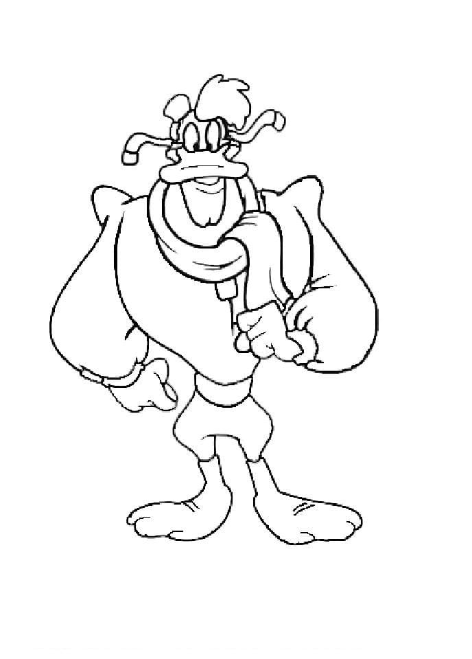 Launchpad McQuack from Darkwing Duck