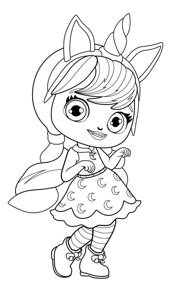Magical Little Charmers Coloring Page - Free Printable Coloring Pages ...