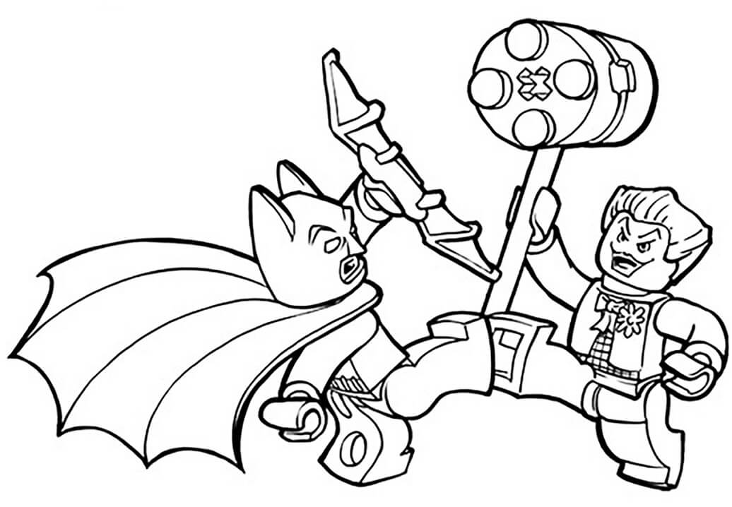 Lego Batman Coloring Pages - Free Printable Coloring Pages for Kids