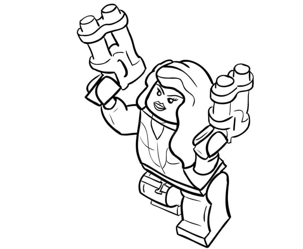 Lego Black Widow Coloring Page Free Printable Coloring Pages For Kids