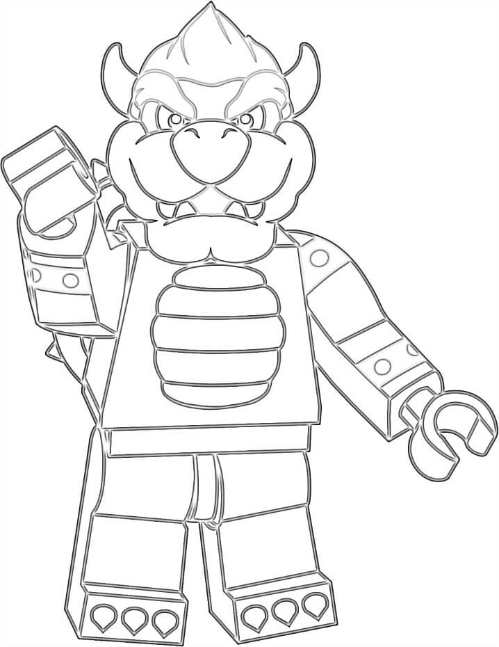 Lego Luigi Coloring Page Free Printable Coloring Pages