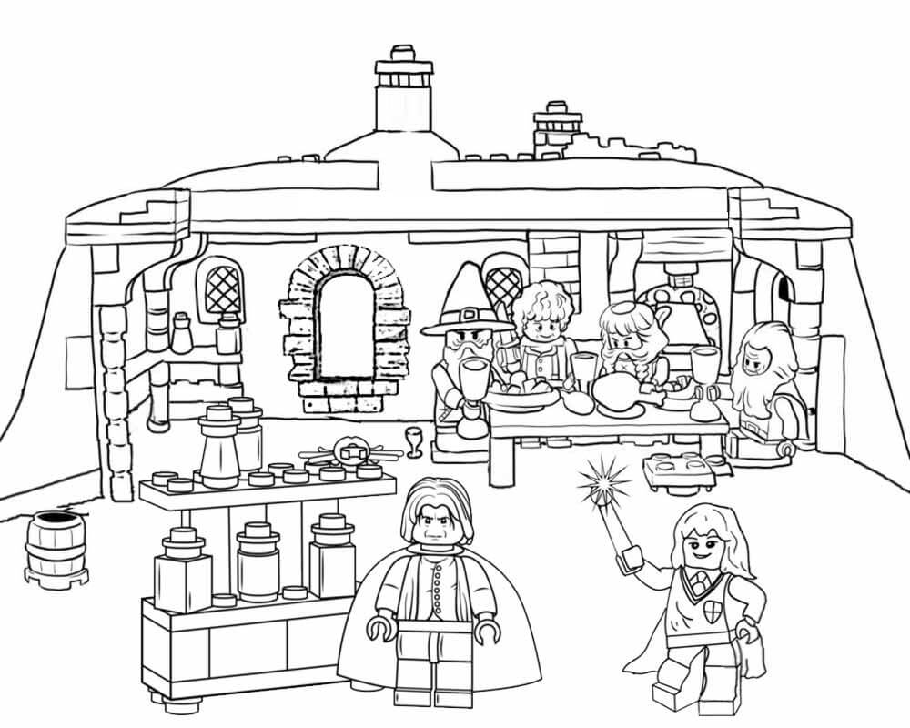 Download 55+ Toys And Dolls Lego Misc Lego Minifigures Coloring Pages