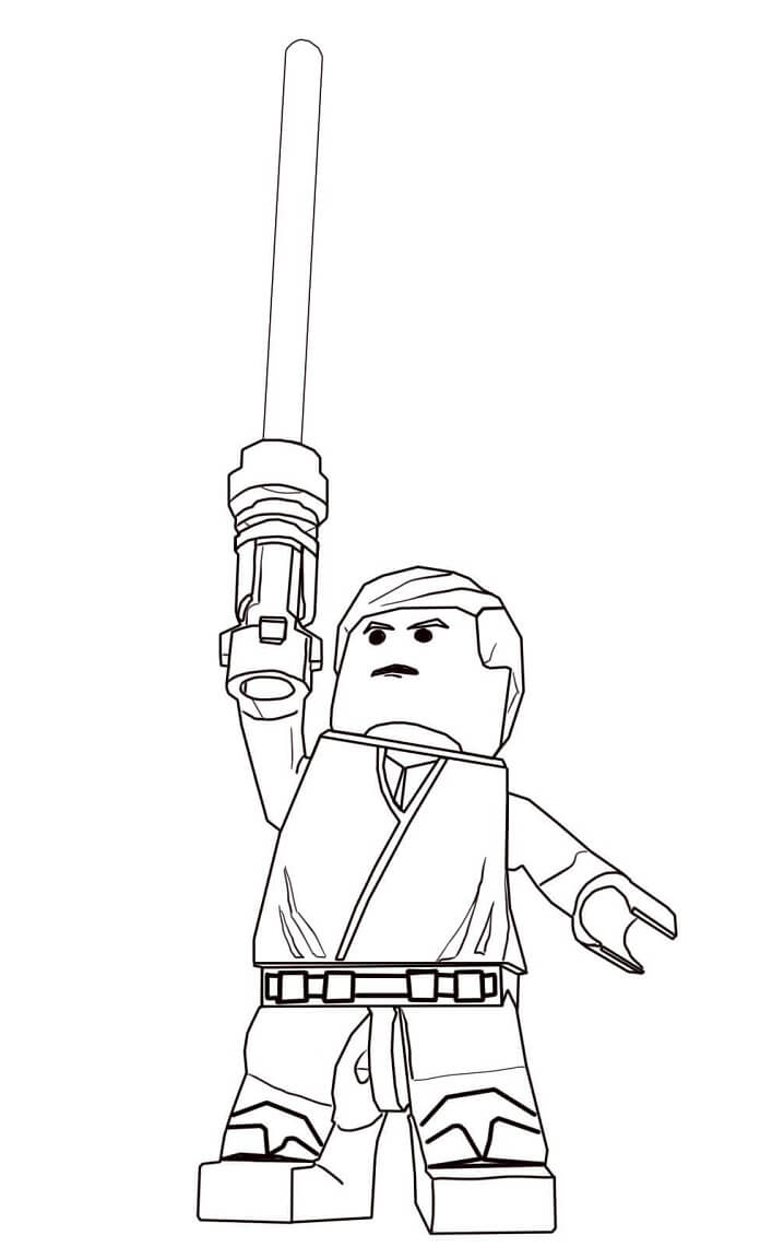 lego mandalorian coloring pages
