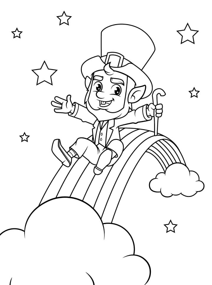 Leprechaun Printable Coloring Page Free Printable Coloring Pages for Kids