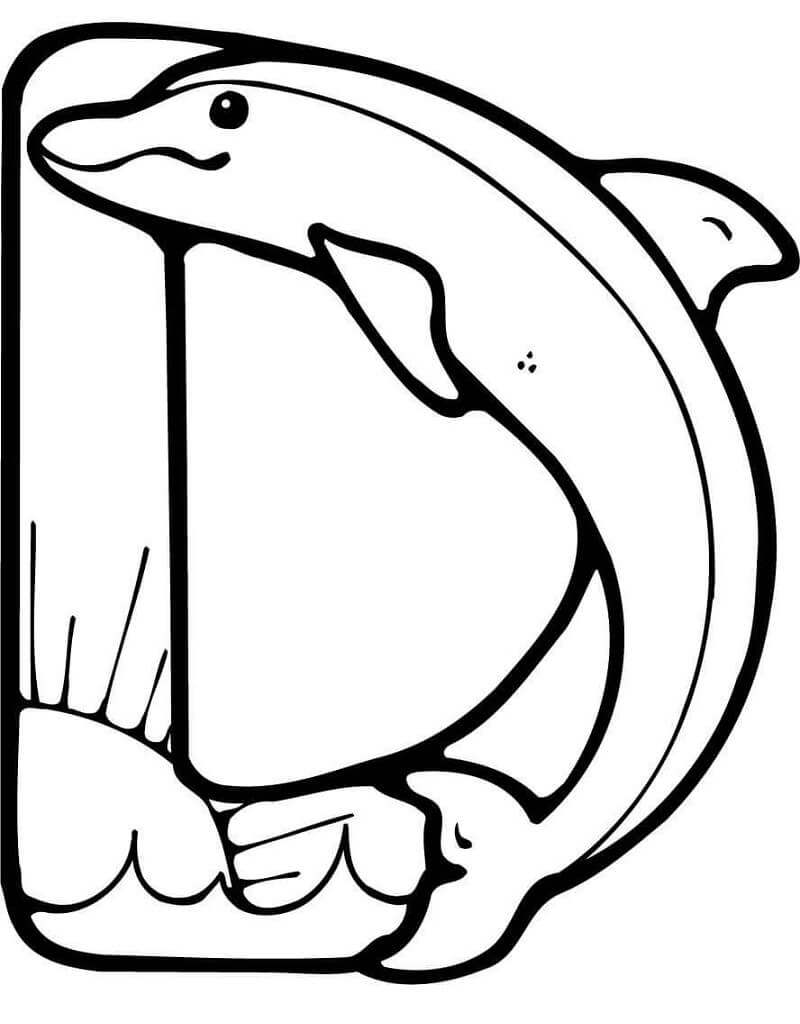 Letter D 5 Coloring Page Free Printable Coloring Pages For Kids