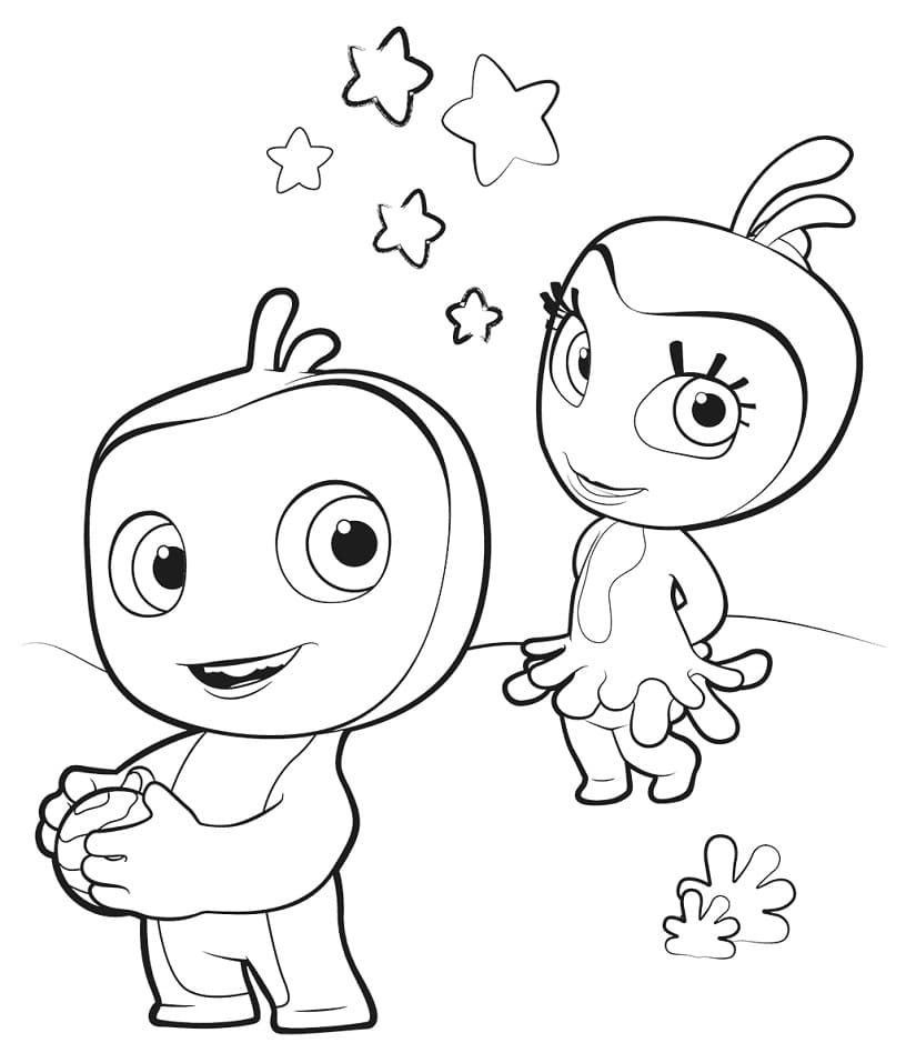 Lily and Boomer from Kate and Mim-Mim